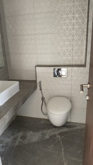 Bathroom in 3 BHK Apartment at Kalpataru Radiance, Goregaon West – for Rent