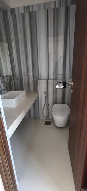Bathroom in 3 BHK Apartment at Kalpataru Radiance, Goregaon West – for Rent