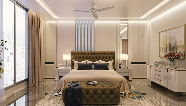 Master Bedroom, navayuga-godavari 4 Bedroom 5290 Sq.Ft. Apartment In Begumpet Hyderabad 9447966