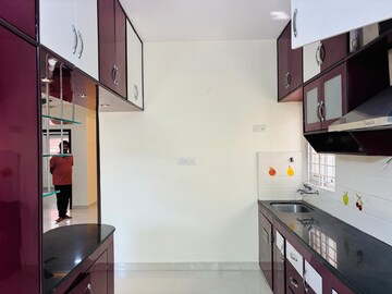 Kitchen in 3 BHK Builder Floor at Madhapur – for Rent