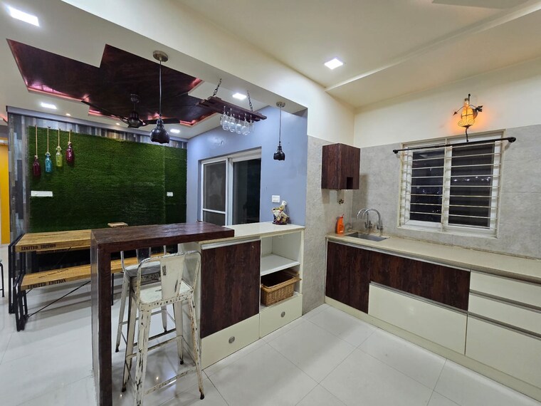 Kitchen, alekhya-spring-leaf 3 Bedroom 1777 Sq.Ft. Apartment In Manikonda Hyderabad 9448032