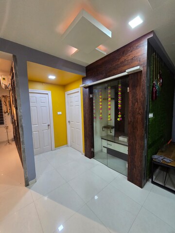 Living Room in 3 BHK Apartment at Alekhya Spring Leaf, Manikonda – for Sale