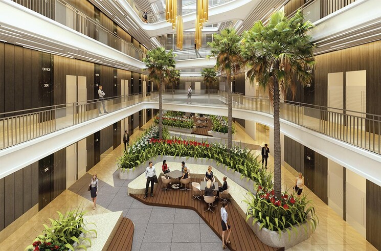 Balcony, nyati-empress Commercial Office Space 3500 Sq.Ft. In Viman Nagar Pune 9448049