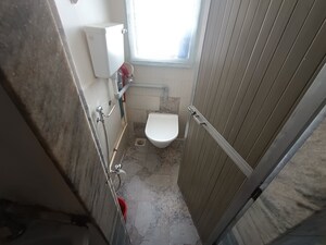 Bathroom in 1 BHK Apartment at Dev Shrushti Apartment, Bhayandar West – for Rent