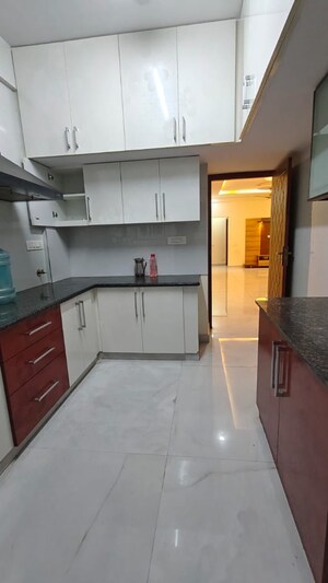 Kitchen in 3 BHK Builder Floor at Hbr Layout – for Rent