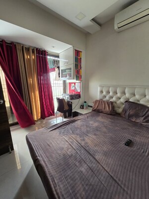 Master Bedroom in 1 BHK Apartment at Ghansoli – for Sale