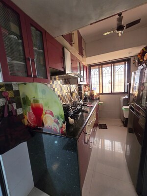 Kitchen in 1 BHK Apartment at Ghansoli – for Sale