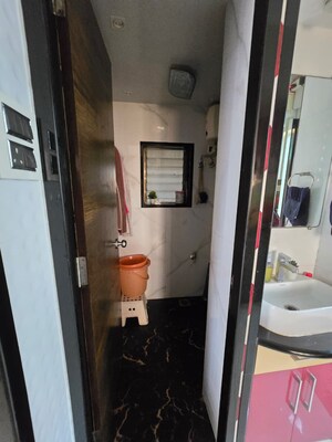 Bathroom in 1 BHK Apartment at Ghansoli – for Sale