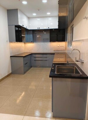 Kitchen in 3 BHK Apartment at Prestige Beverly Hills, Kokapet – for Rent