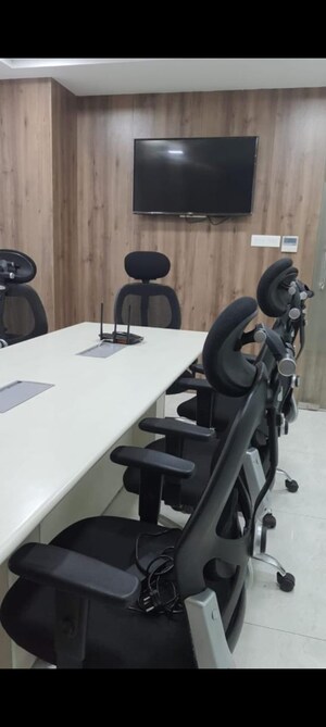 Team Area in  Office Space at Real Tech Park, Vashi Sector 30a – for Rent