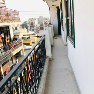 Balcony in 1 BHK Builder Floor at Chattarpur – for Sale