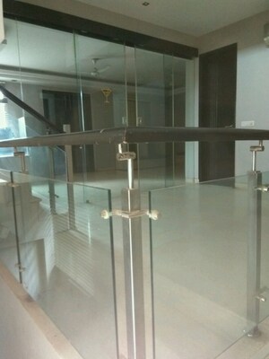 Staircase in 4 BHK Independent House at Sushant Lok I – for Rent