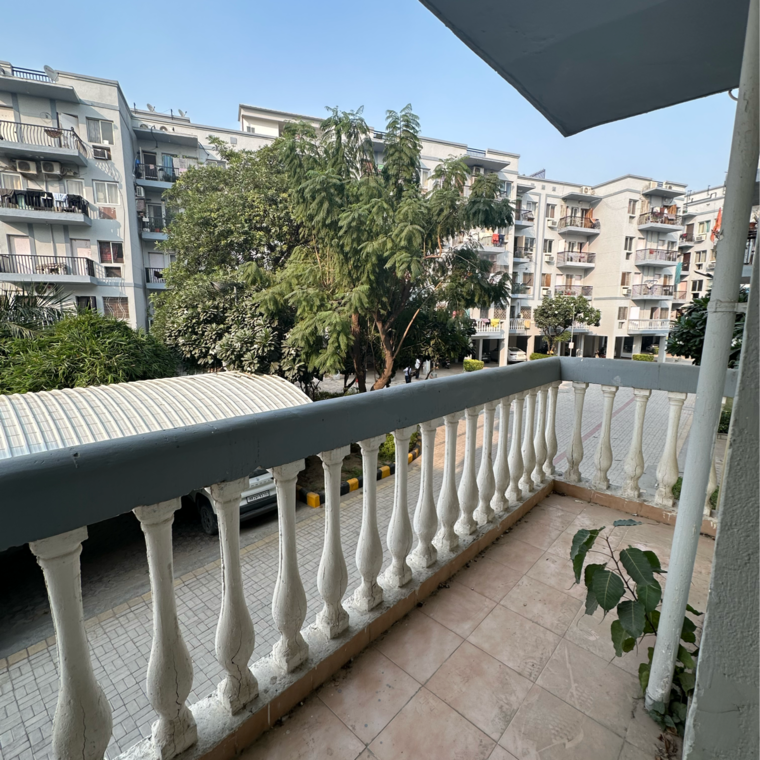 Balcony, sare-home 3.5 Bedroom 1526 Sq.Ft. Apartment In Sector 92 Gurgaon 9448506
