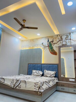 Living Room in 3 BHK Villa at Sirsi Road – for Sale