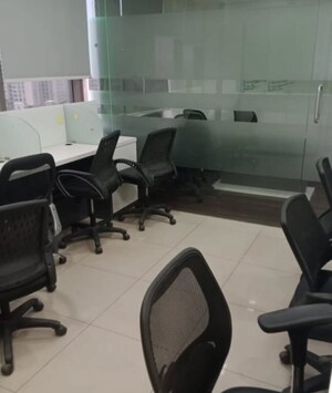 Team Area in  Office Space at Real Tech Park, Vashi Sector 30a – for Rent