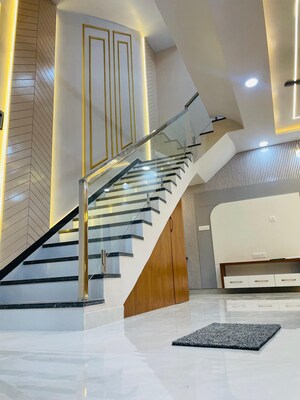 Staircase in 3 BHK Villa at Vaishali Nagar – for Sale
