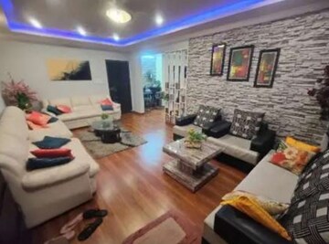 Living Room in 3 BHK Apartment at Hazratganj – for Sale