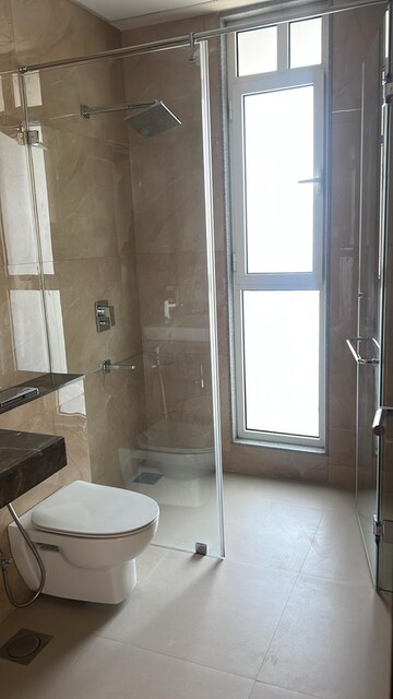 Bathroom in 3 BHK Apartment at Sagitarius Bluegrass Residences Tower 2, Kalyani Nagar – for Rent