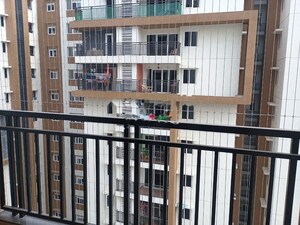Balcony in 2.5 BHK Apartment at Aparna Sarovar Zenith, Nallagandla – for Rent