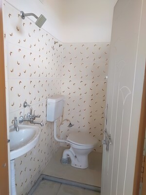 Bathroom in 3 BHK Apartment at Gem Nakshatra, Kokapet – for Rent