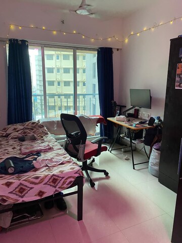 Living Room in 1 BHK Apartment at Dimple 19 North, Kandivali West – for Rent