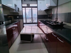Kitchen in 2 BHK Apartment at Satellite Royale, Goregaon East – for Rent