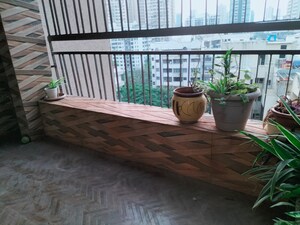 Balcony in 2 BHK Apartment at Satellite Royale, Goregaon East – for Rent