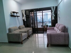 Living Room in 2 BHK Apartment at Satellite Royale, Goregaon East – for Rent