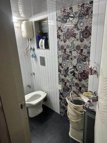 Bathroom in 2 BHK Apartment at Rubberwala Nebula, Bhuleshwar – for Rent