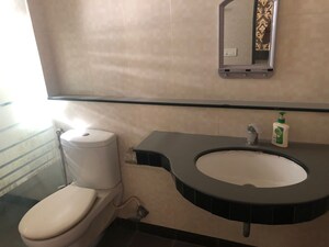 Bathroom in 5 BHK Apartment at Paranjape Blue Ridge, Hinjewadi – for Rent