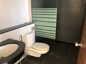 Bathroom in 5 BHK Apartment at Paranjape Blue Ridge, Hinjewadi – for Rent