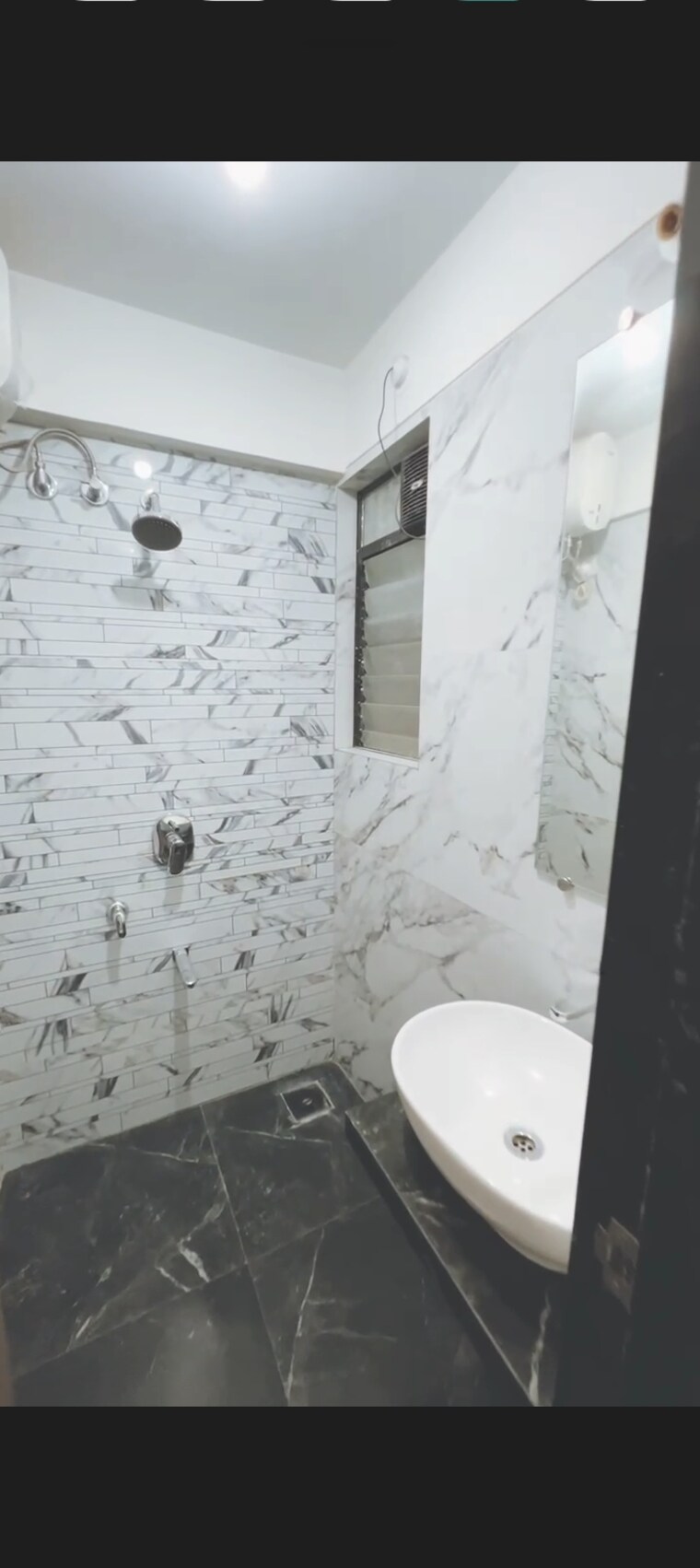 Bathroom, tharwani-vedant-millenia 1 Bedroom 440 Sq.Ft. Apartment In Titwala Thane 9449275