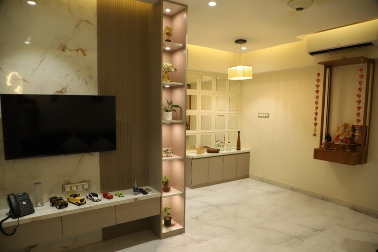Living Room, lodha-casa-maxima 1 Bedroom 483 Sq.Ft. Apartment In Mira Road Thane 9449339