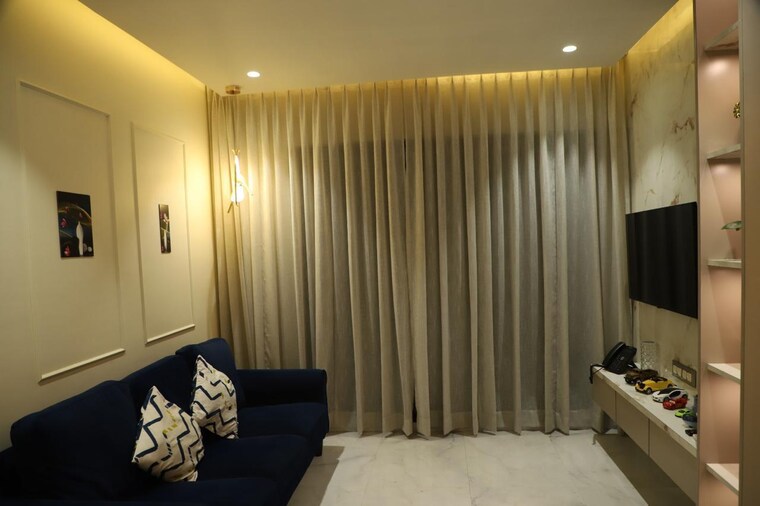 Living Room, lodha-casa-maxima 1 Bedroom 483 Sq.Ft. Apartment In Mira Road Thane 9449339