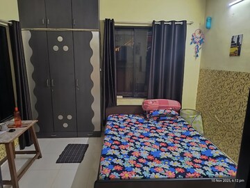 Bedroom in 2 BHK Apartment at Radhai Nagari Apartments, Pimple Saudagar – for Rent