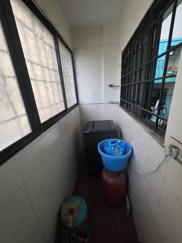 Balcony in 2 BHK Apartment at Radhai Nagari Apartments, Pimple Saudagar – for Rent