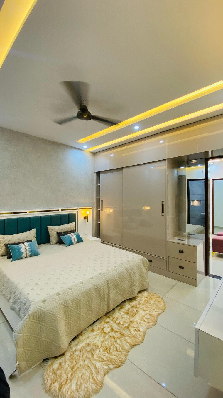 Bedroom, kharar mohali road 2 Bedroom 990 Sq.Ft. Apartment In Kharar Mohali Road Kharar 9449380
