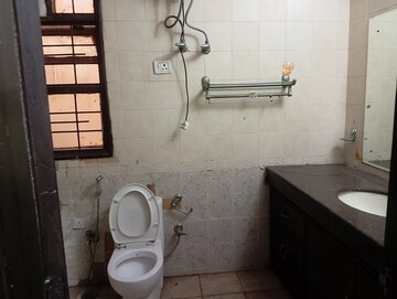 Bathroom in 4 BHK Villa at Omaxe Designer Villas Mayfield Garden, Sector 51 – for Rent