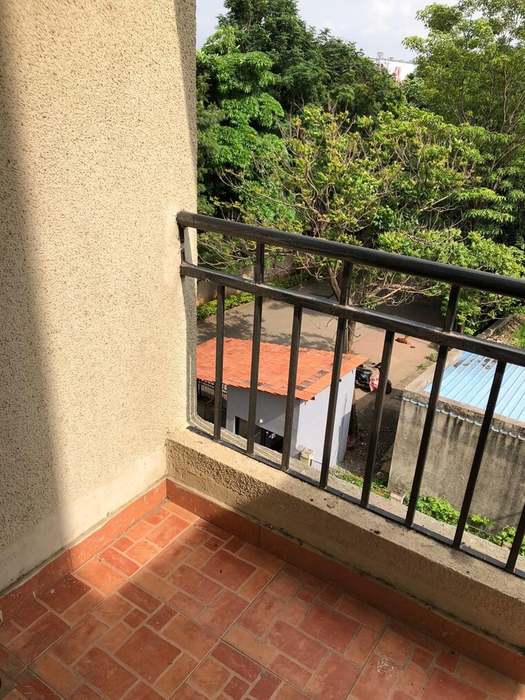 Balcony, golden-cascade 3.5 Bedroom 2300 Sq.Ft. Apartment In Wakad Pune 9449614