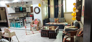 Living Room in 3 BHK Apartment at Kamp Eden Heights, Sector 22 Dwarka – for Rent