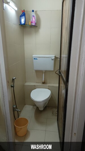 Bathroom in 1 BHK Apartment at Puranik Hometown, Ghodbunder Road – for Sale