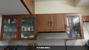 Kitchen in 1 BHK Apartment at Puranik Hometown, Ghodbunder Road – for Sale