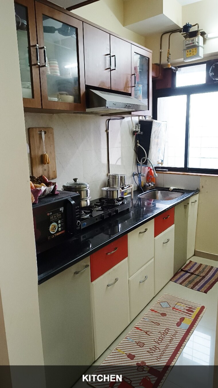 Kitchen, puranik-hometown 1 Bedroom 438 Sq.Ft. Apartment In Ghodbunder Road Thane 9449901