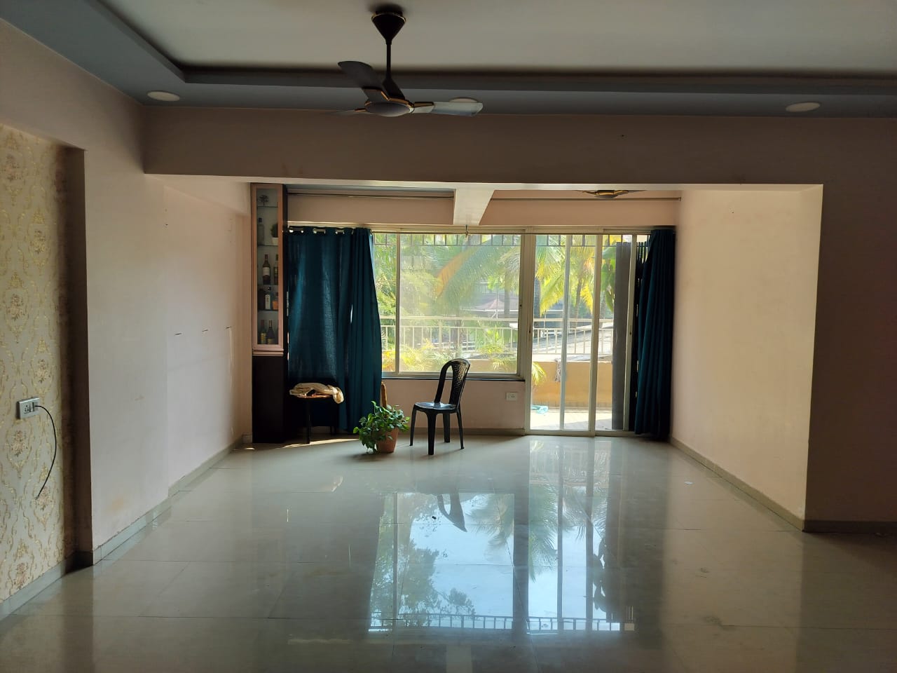 2 BHK + Servant Room Apartment For Rent in Sai Aura Ville