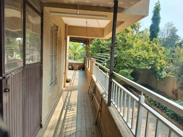 Balcony in 2 BHK Apartment at Sai Aura Ville, Bavdhan – for Rent