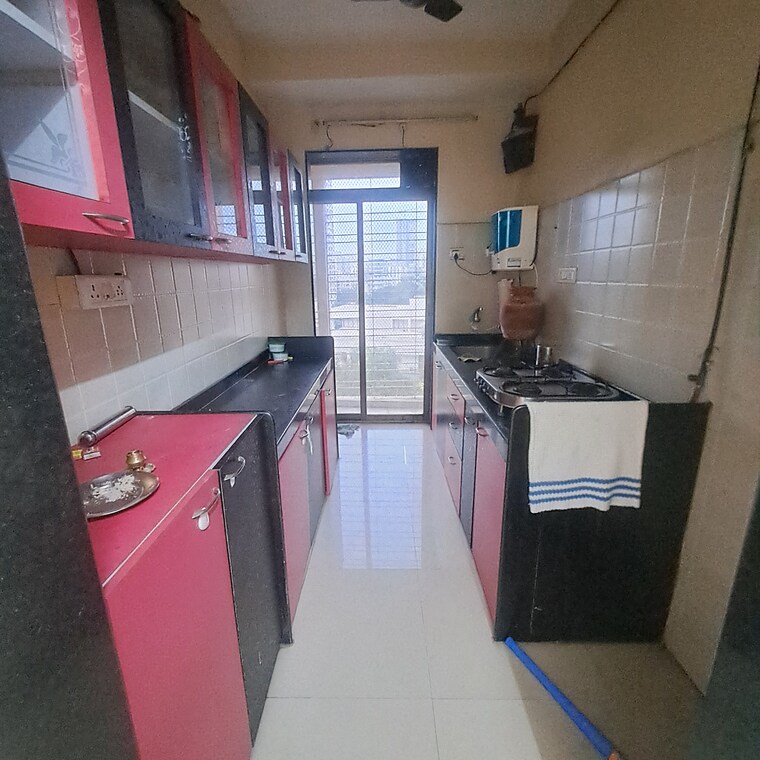 Kitchen, coral-heights 2 Bedroom 655 Sq.Ft. Apartment In Kavesar Thane 9449954