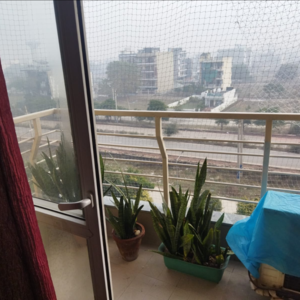 Balcony in 3 BHK Apartment at Adore Happy Homes Pride, Sector 76 – for Rent
