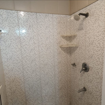 Bathroom in 3 BHK Apartment at Adore Happy Homes Pride, Sector 76 – for Rent
