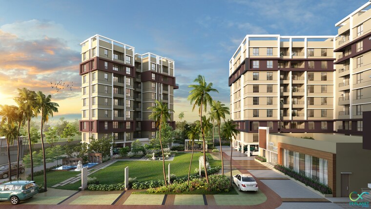 Exterior View, matigara 3 Bedroom 1443 Sq.Ft. Apartment In Matigara Siliguri 9449964