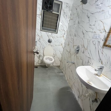 Bathroom in 1 BHK Apartment at Excellaa Panama Park, Madhav Nagar – for Rent